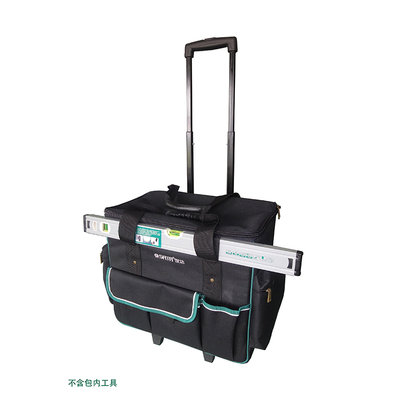 世达(SATA)大容量拉杆式工具包23“ 95188