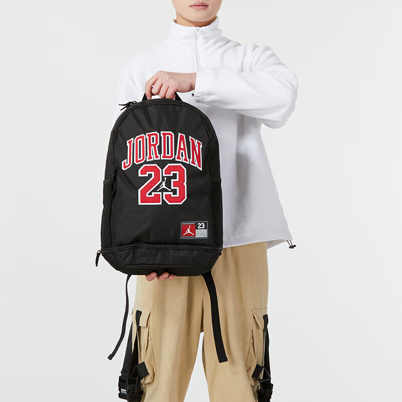 耐克(NIKE)双肩包男女 夏季新款篮球运动背包户外休闲包时尚飞人健身训练包