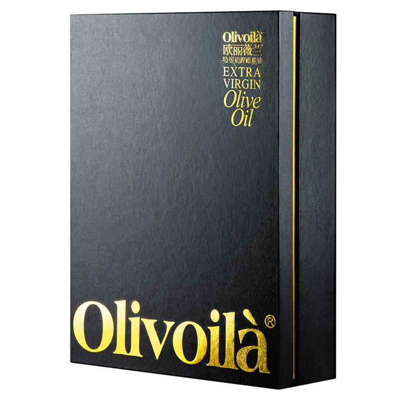 欧丽薇兰 Olivoilà 食用油 高多酚特级初榨橄榄油750ml*2(礼盒)