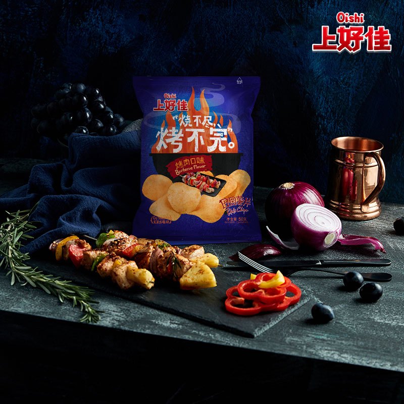 上好佳薯片烤肉50g