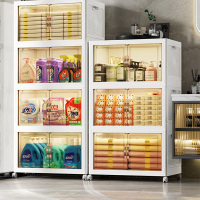 沃品卫生间置物架浴室收纳柜厕所洗衣机墙角洗手间窄边收纳架