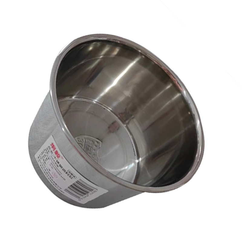 炯毅 不锈钢调料罐调味盒味盅猪油罐厨房料缸圆形调味盒打蛋盆辣椒罐家用调味罐 不锈钢调料缸 16cm 个高清大图