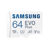 三星(SAMSUNG)64GB TF(MicroSD)存储卡 EVO Plus U1 V10 A1读速130MB/s高速
