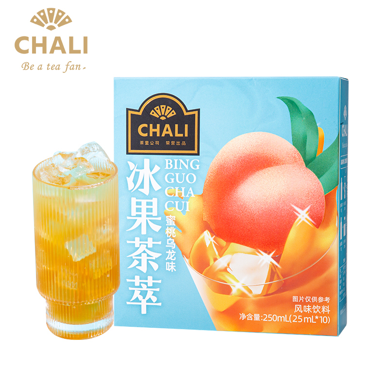 ChaLi茶里冰果茶萃蜜桃乌龙浓缩茶液冷泡茶