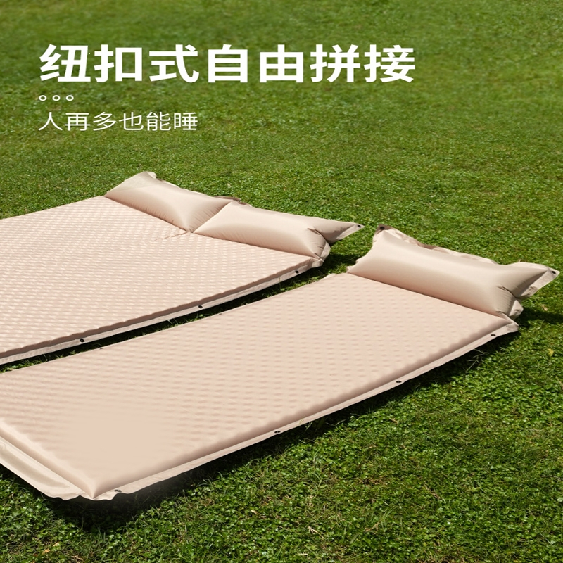 充气床垫户外露营气垫床自动充气床双人家用帐篷睡垫打地铺