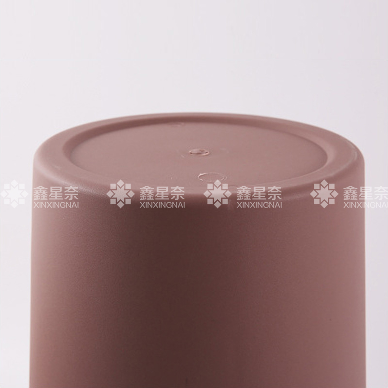 鑫星奈XXN4022208 垃圾桶厨房客厅办公室垃圾箱创意垃圾筒纸篓 咖色小号高清大图