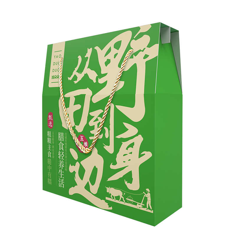 姚朵朵轻养生活礼盒2900克/盒-玉米糁杂粮礼盒高清大图