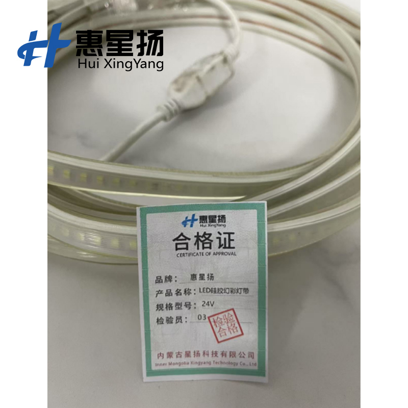 惠星扬 LED硅胶幻彩灯带 庭院院墙装饰灯条氛围灯带 24V 单位:米