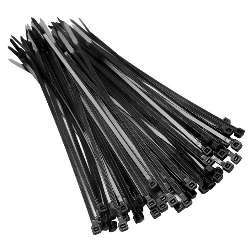 永满铁运 黑色防冻尼龙扎带 8* 400mm 100条/包高清大图