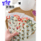 Ideamini透明玻璃丝水晶袜子女中筒袜夏季薄款设计感女小众夏天可爱凉鞋袜袜子