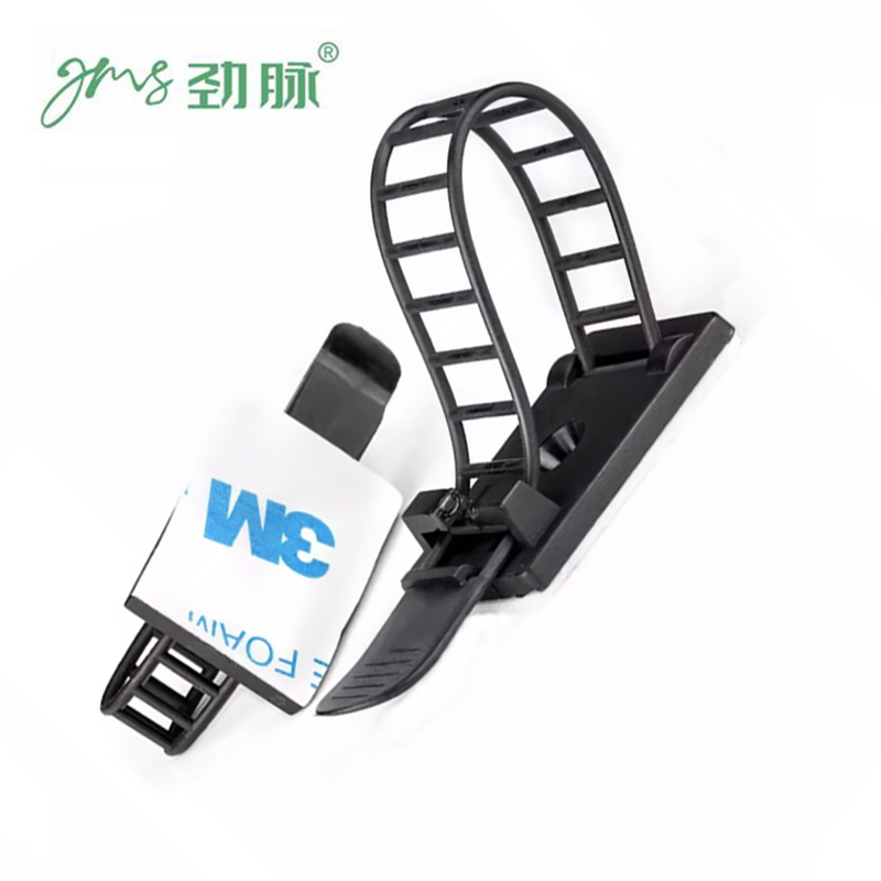 劲脉 理线尼龙扎带 长65mm3M胶100只 包高清大图