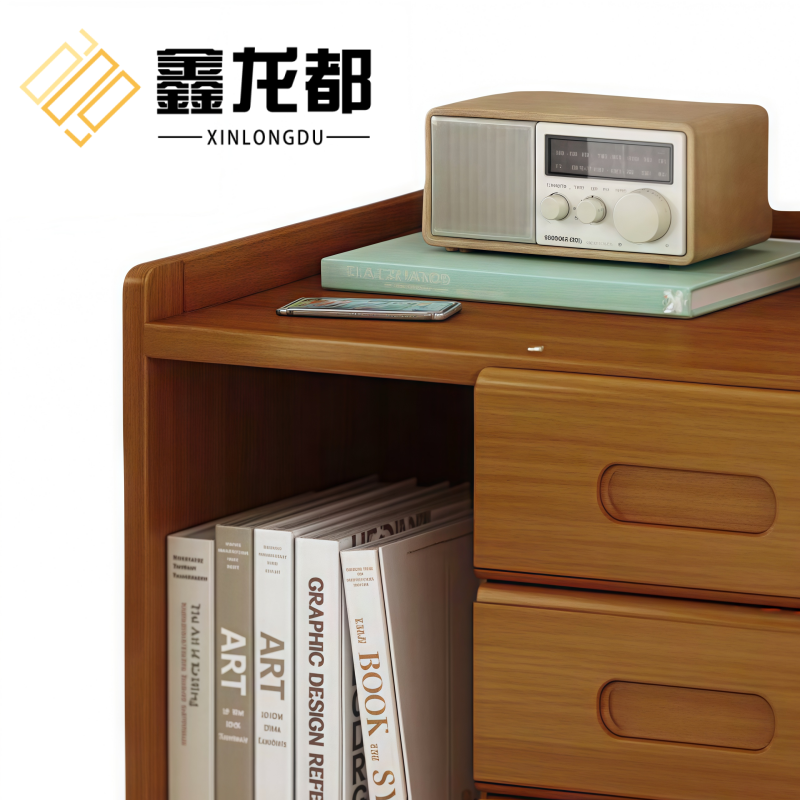 鑫龙都床边柜40cm个高清大图