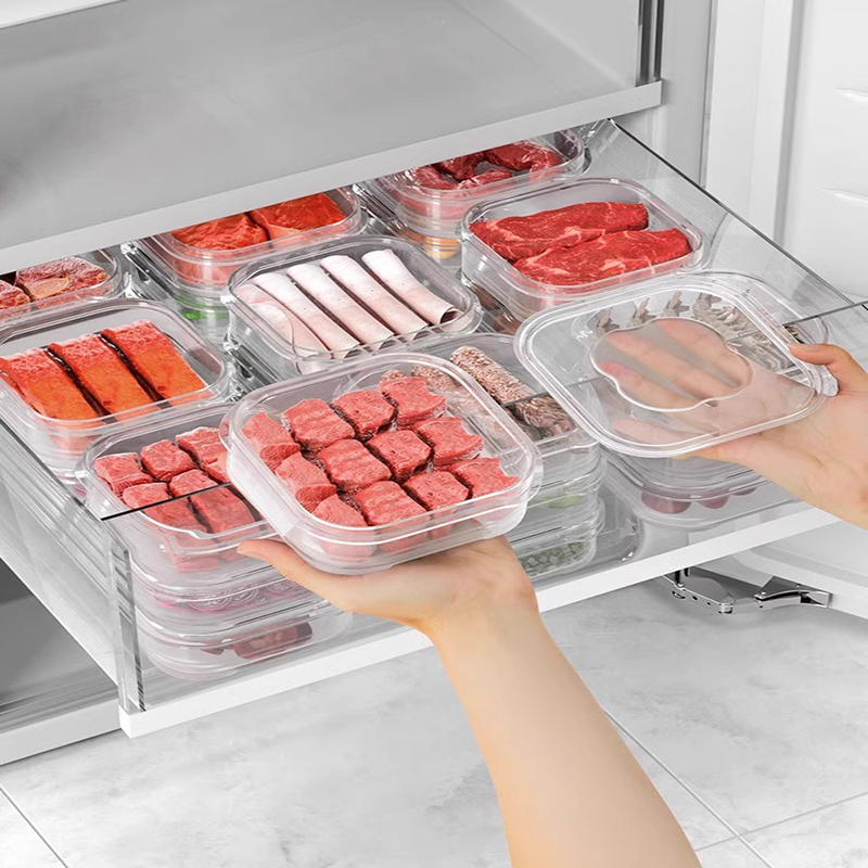 日和花冻肉水果冰箱分装盒高清大图