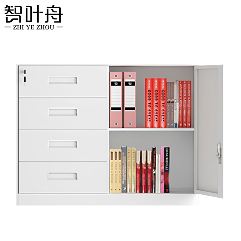 智叶舟矮柜四斗一门750*390*580mm台高清大图