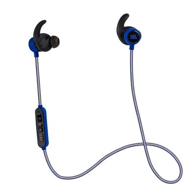 JBL Reflect mini BT 无线蓝牙运动耳机 通用入耳式运动耳机 HIFI音乐耳机 深蓝色