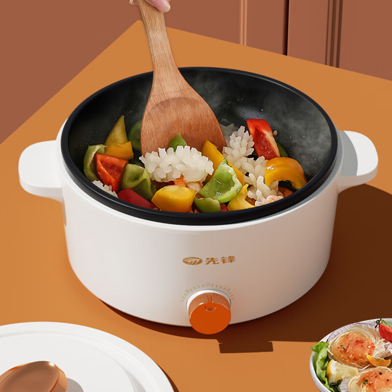 先锋电煮锅一锅多用不沾内胆循环加热干烧保护DRG-D2501高清大图