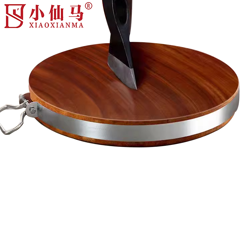 小仙马 铁木菜板 整木砧板 46*5cm 个高清大图