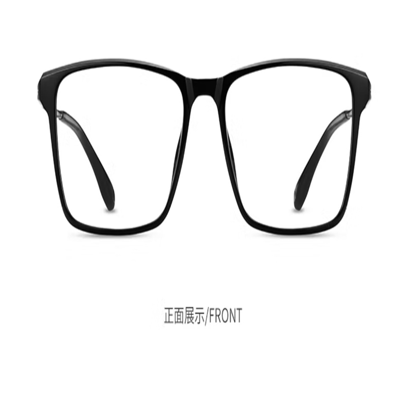暴龙镜片镜架一体式全树脂无金属材质眼镜高清大图