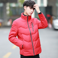 花花公子贵宾冬季新款男士羽绒服轻薄款韩版修身短款潮流帅气冬装衣服外套
