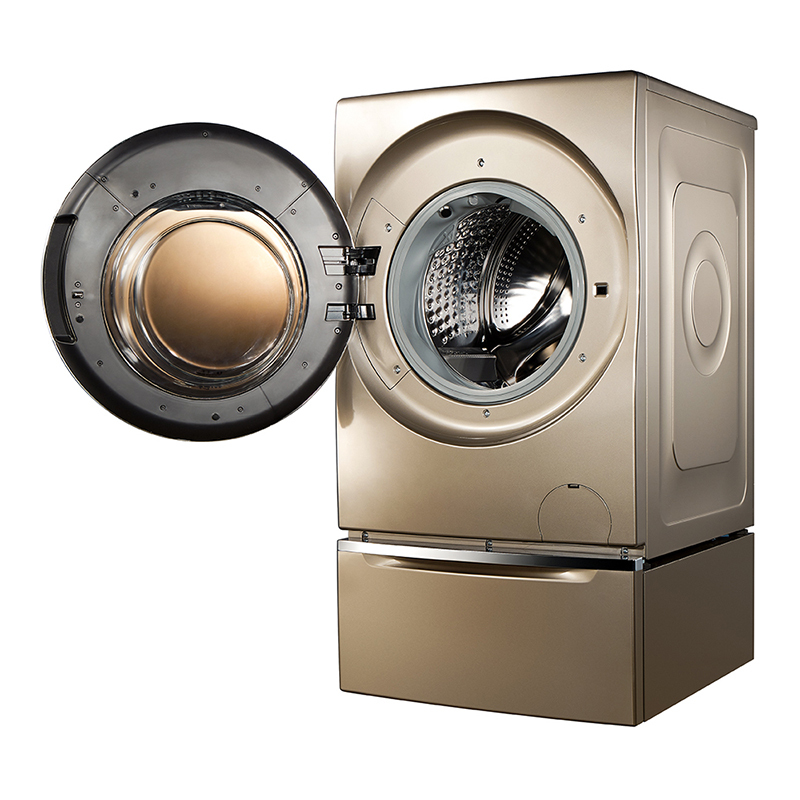 12公斤全自动智能dd直驱变频洗烘一体洗衣机自动添加洗衣液wg-f120882