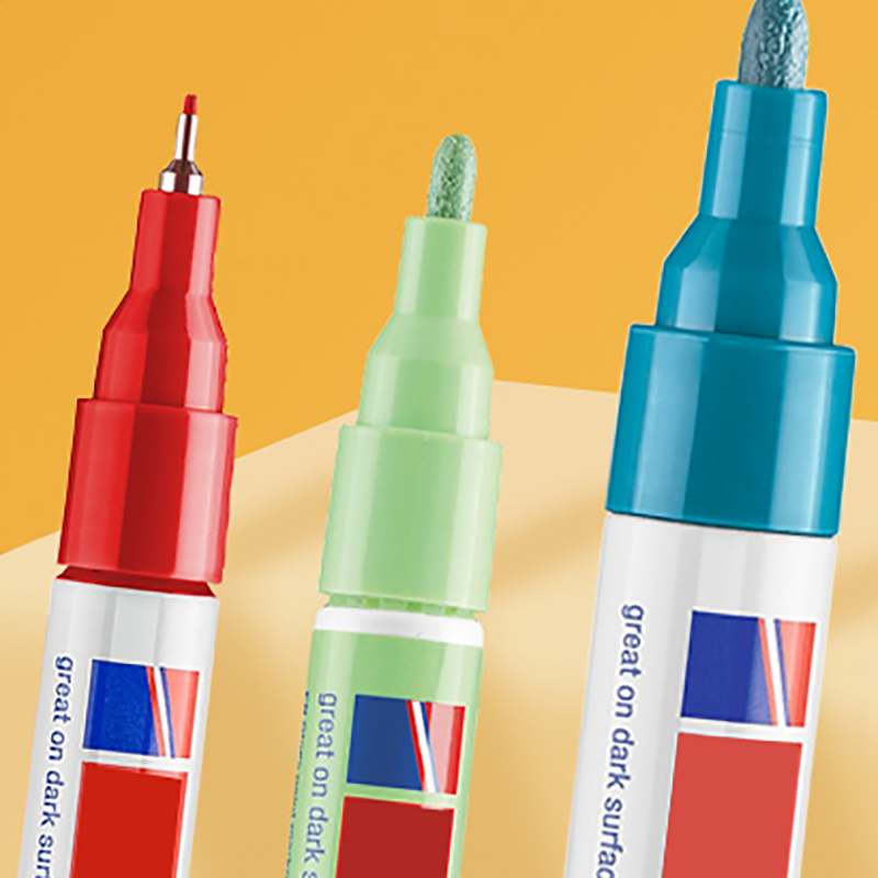 工业油漆笔751001黑色油性线幅1mm2mm