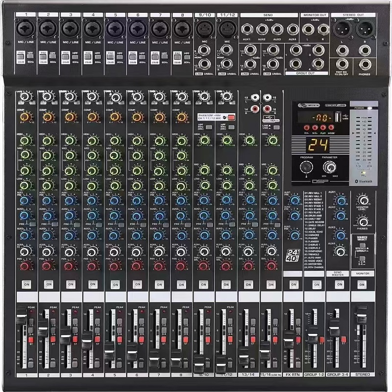 迪玠宝(DISJBO) MX16/4FX 16路4编组调音台高清大图