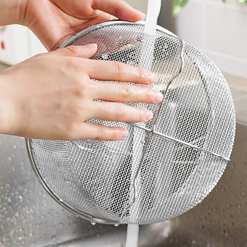 MAXCOOK美厨沥水提篮21cm304不锈钢蒸篮MCPJ5006高清大图