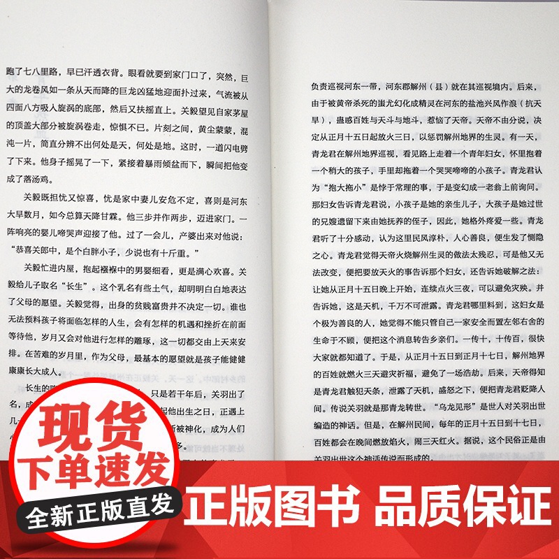 忠肝义胆:关羽 读史衡世·名将篇三国时期历史人物传记书籍高清大图