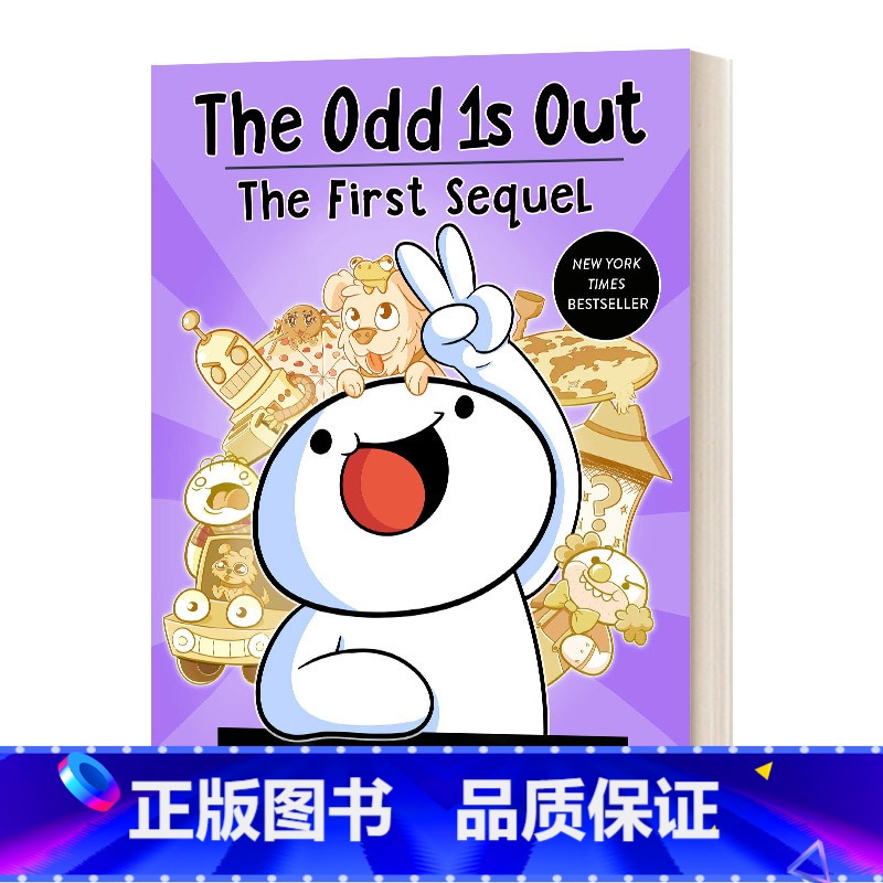 【正版】英文原版 The Odd 1s Out 2 奇数是不可能的 续集 漫画书 英文版 进口英语原版书籍