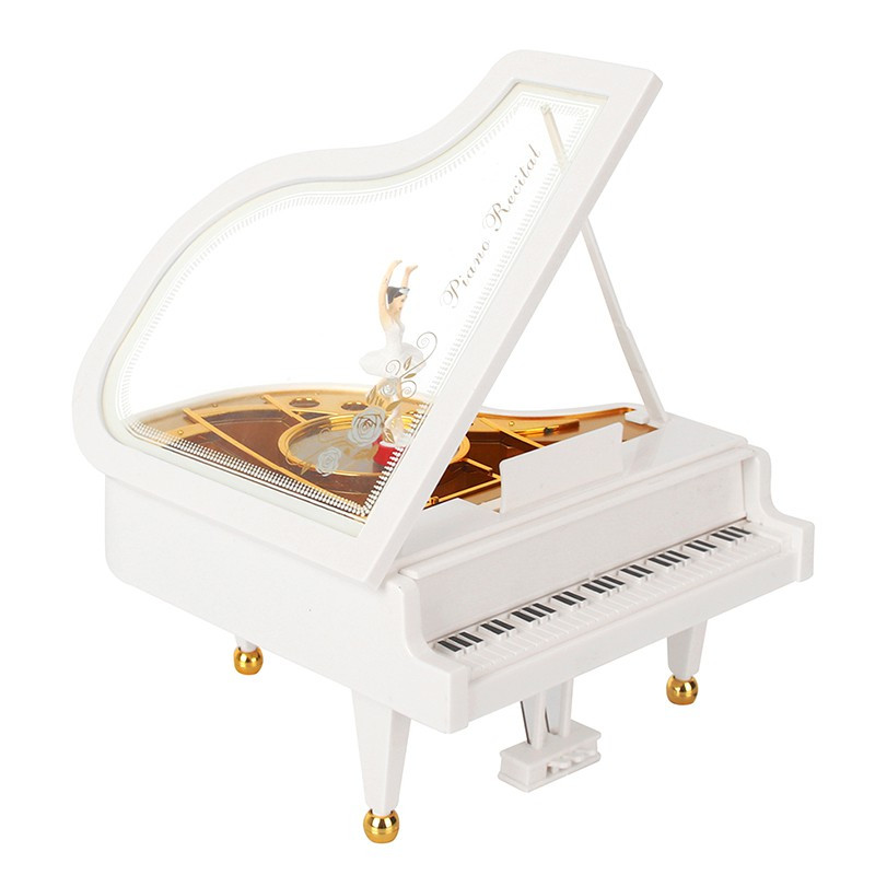 钢琴音乐盒八音盒女孩送闺蜜儿童生日礼品女生创意实用教师节 三维