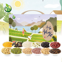 禾煜 禾家优谷4700g (黄豆 赤豆 红米 米仁 燕麦片 白糯米 血糯米 等杂粮粗粮八宝粥料 送礼员工福利团购)
