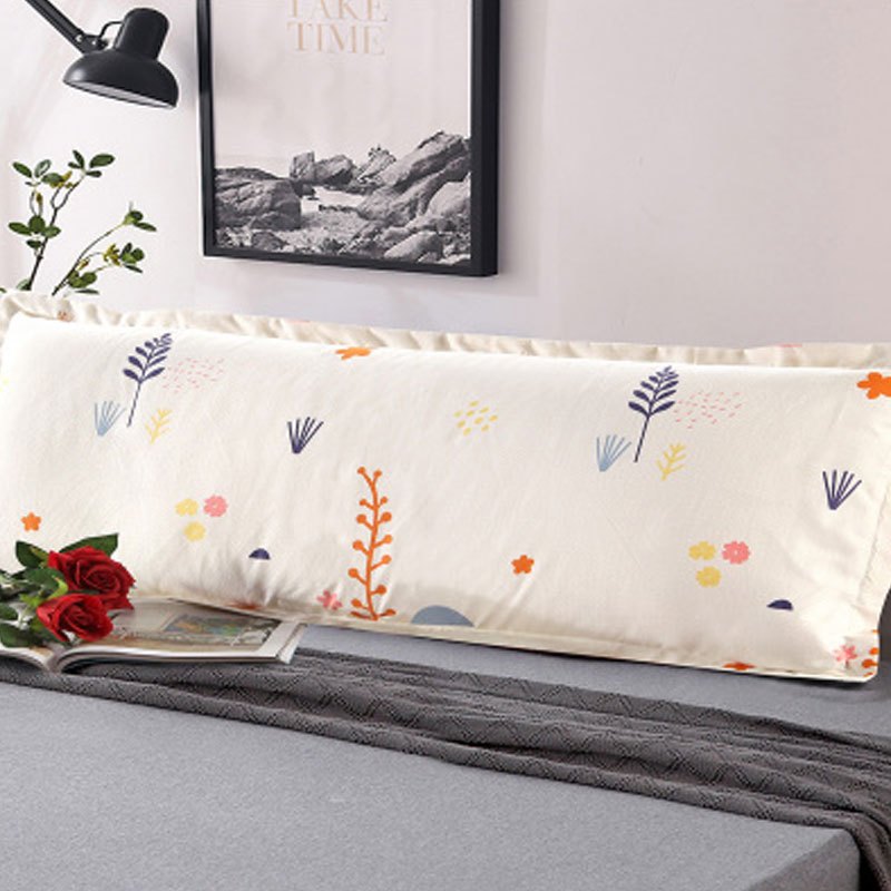 双人枕套长枕头套成人情侣长款大号1.2/1.5/1.8m米 床上用品枕芯枕套枕巾