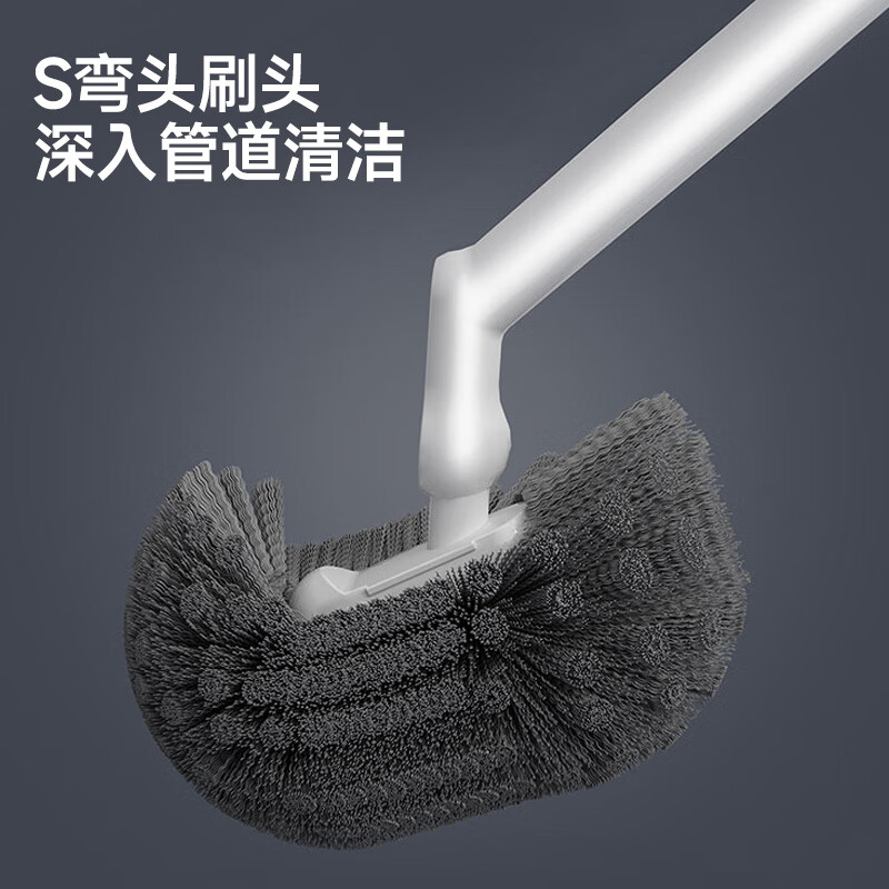五月花马桶刷子无死角家用壁挂洗厕所卫生间蹲坑清洁神长柄洁厕刷器