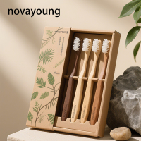 novayoungN1023纤柔软毛宽头牙刷4支装