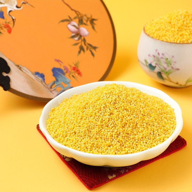 十月稻田(SHIYUEDAOTIAN) 山西黄小米500g*3袋 山西特产小米 原粮产自山西长治高清大图