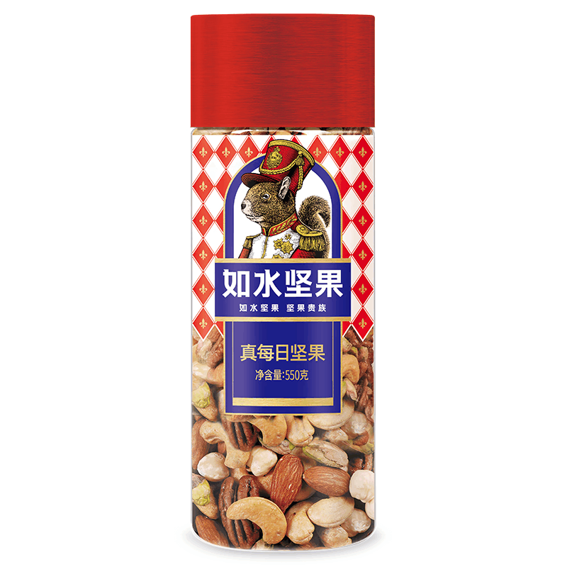 如水蜜饯坚果果干休闲零食 如水真每日坚果550g图片