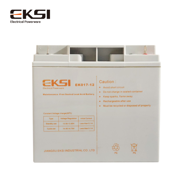 爱克赛(EKSI)ups 蓄电池EK017-12(12V17AH) 全新正品 阀控式铅酸免维护(7-10个工作日发货)高清大图