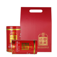 中茶 梧州六堡茶黑茶 6136窖藏红罐四年陈化一级散茶250g