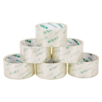 晨光（M&G）普透型透明胶带 大号宽胶带 60mm*30y 5卷装（AJD97331）