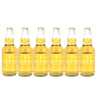 崂特（LAOTE BEER）青岛啤酒整箱 礼盒装 10度 纯酿金啤酒 崂山水精酿黄啤酒 500ml*6瓶整箱