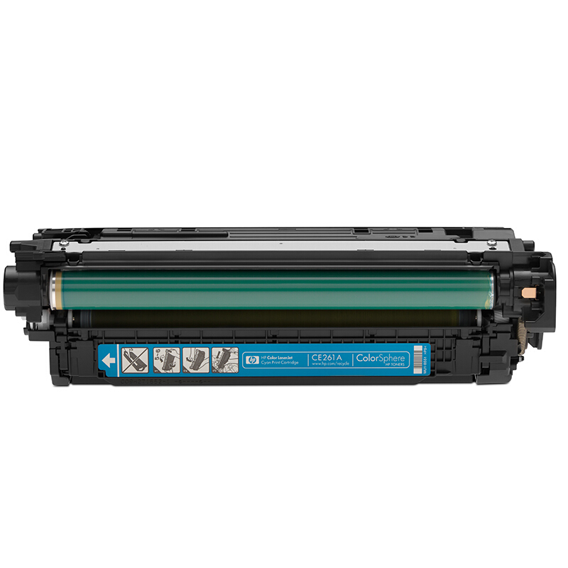 惠普(HP)CE261A 青色硒鼓 648A(适用Color LaserJet CP4025 CP4525)高清大图