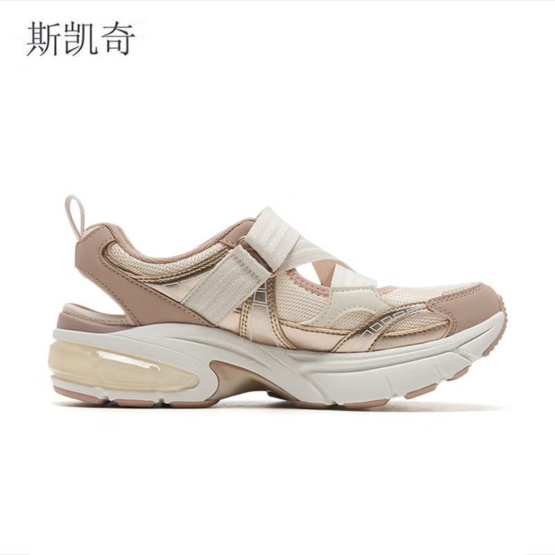 斯凯奇 女春夏透气凉鞋 177387/RSGD-5 双高清大图