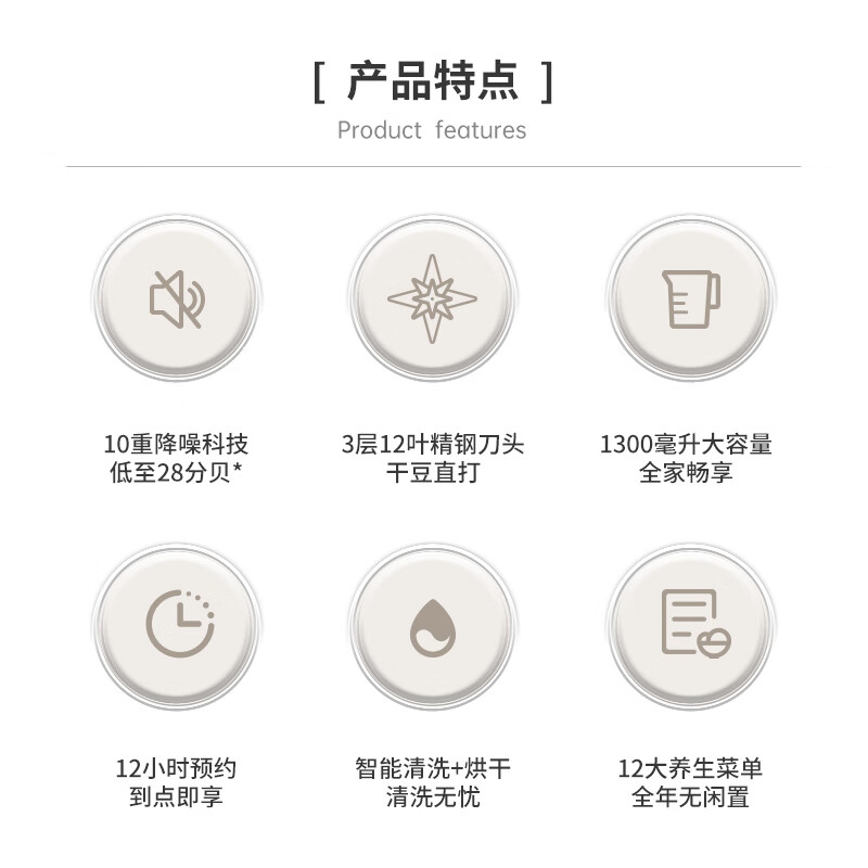 乐扣乐扣加热破壁养生机EJM3665WHT高清大图