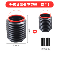车载垃圾桶多功能创意车内闪电客可折叠车用上置物收纳袋汽车用品大全 加厚升级4L不带盖[两个装]+2卷垃圾袋