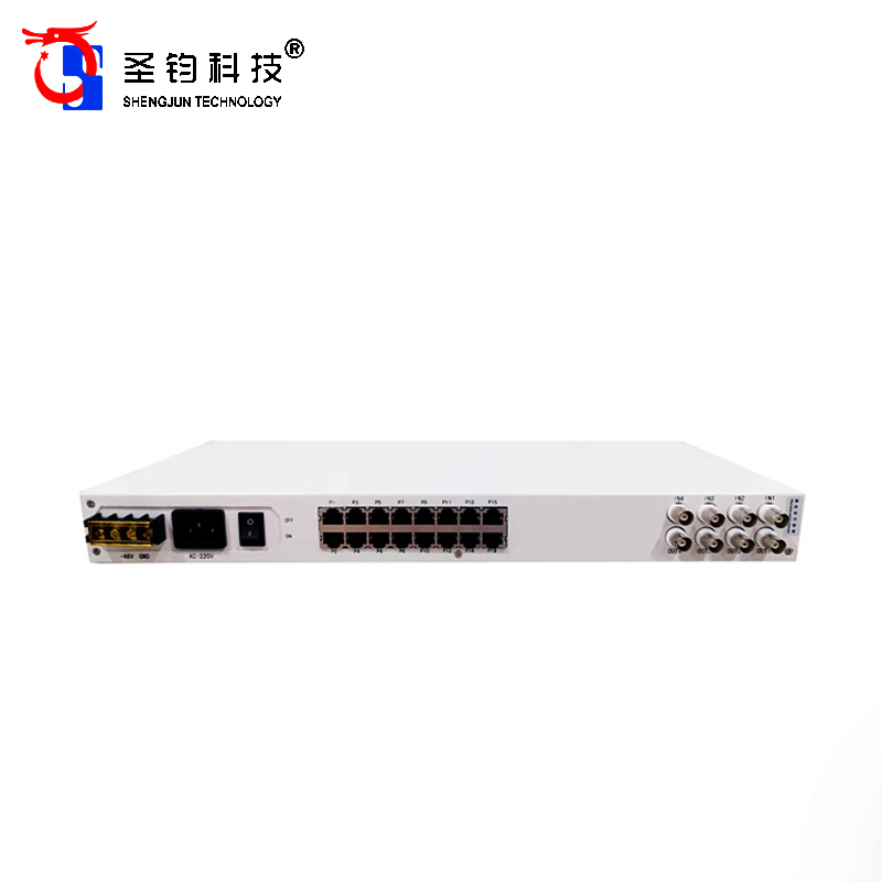 圣钧科技 SHENGJUN TECHNOLOGY 32路光综合接入设备 120H-EI-FE-32P(用户端)+台