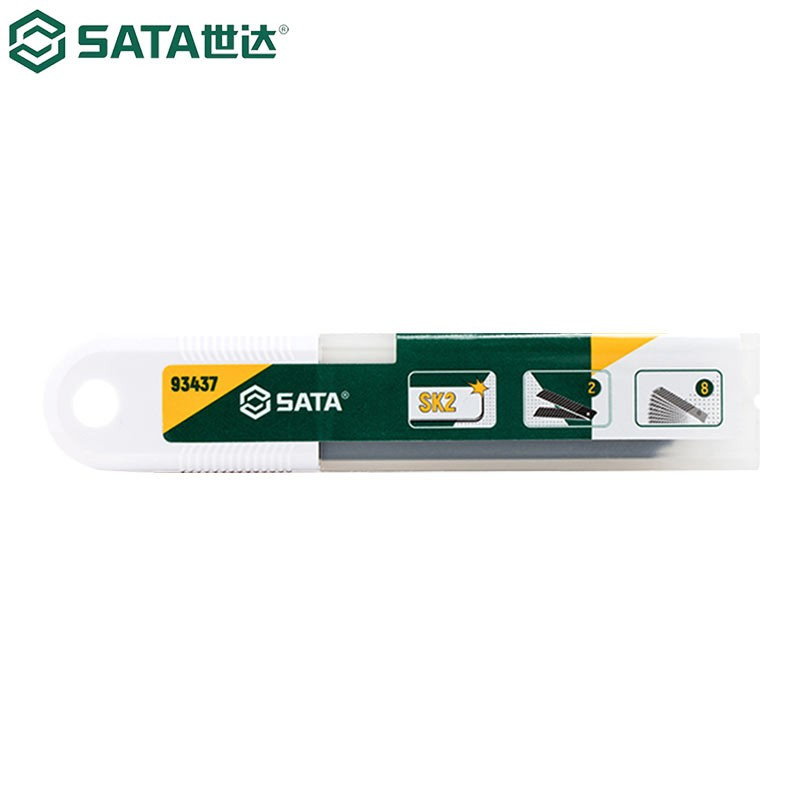 世达(SATA)10件套美工刀刀片14节 18x100MM 10片装(15节)93437 1套(5套起订)