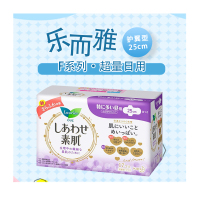 Lauríer 乐而雅新版 F系列素肌超量日用护翼型卫生巾 25厘米 17片装 轻柔呵护