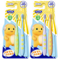 青蛙 (FROG) 儿童系列837儿童牙刷2支装*2板（颜色随机）