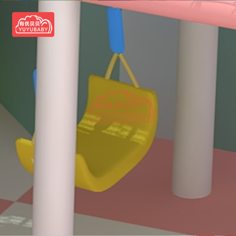 有优贝贝(YUYUBABY)大型儿童游乐场设备淘气堡乐园设备商场游乐设施儿童秋千组合
