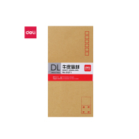 得力(deli) 33211 邮局标准信封 5号牛皮纸信封